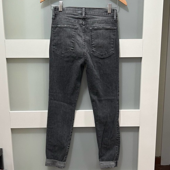 Frame Le High Skinny Light grey jeans Size 26 - Picture 6 of 8